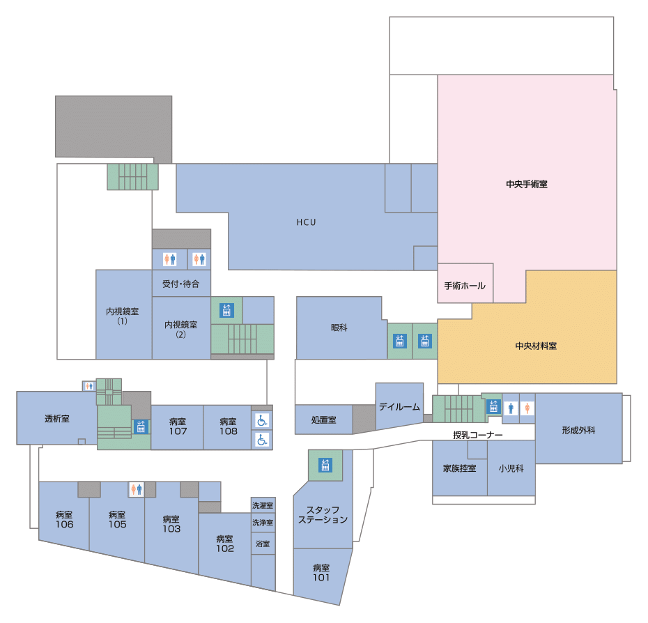 病院案内図_2階