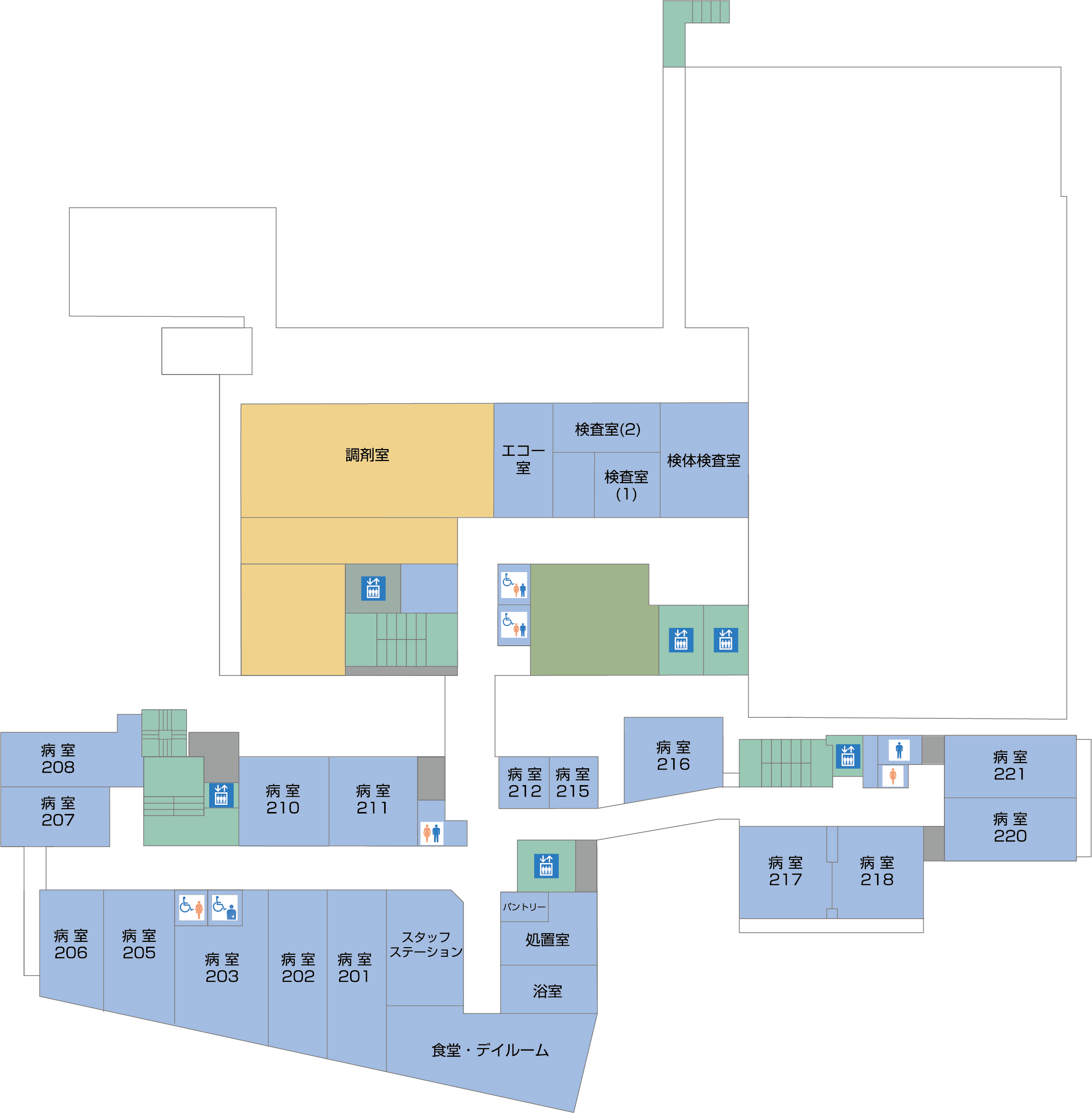 病院案内図_3階