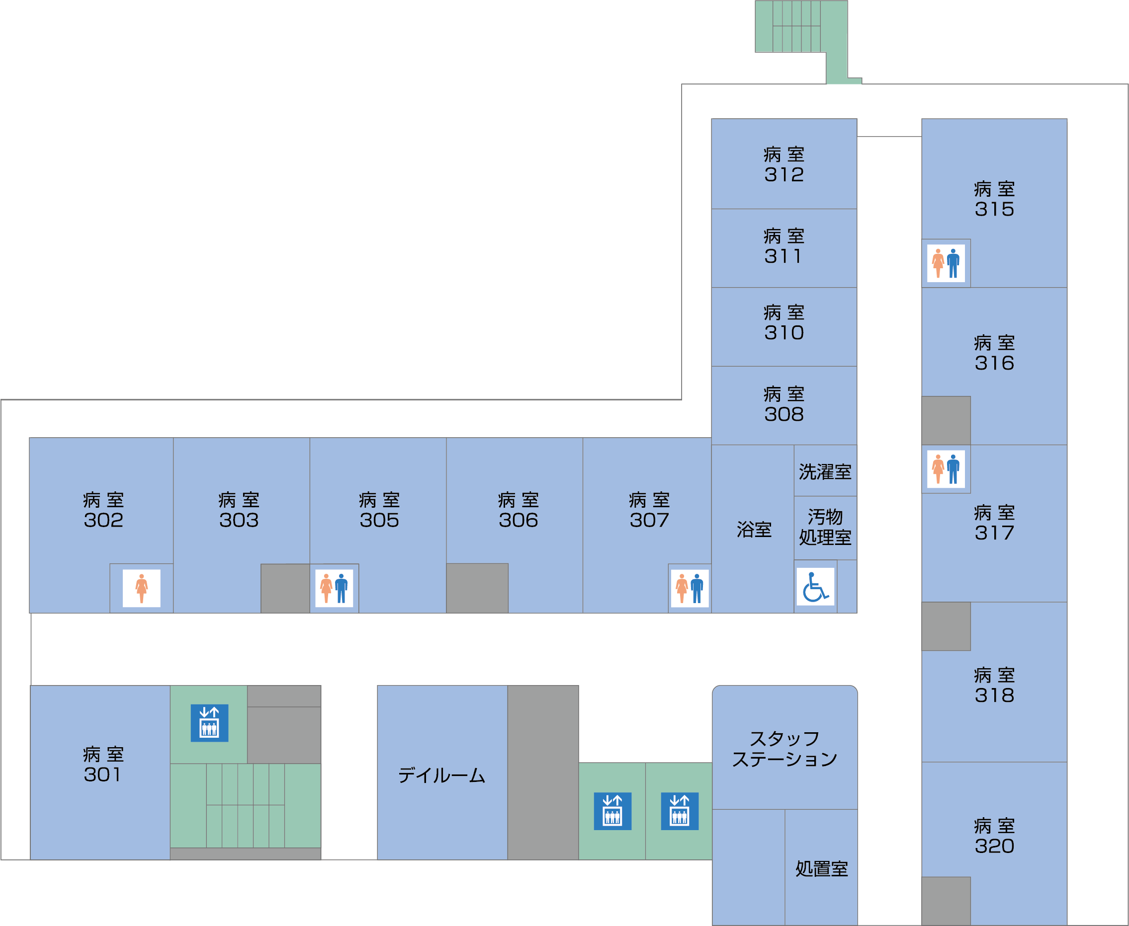 病院案内図_4階